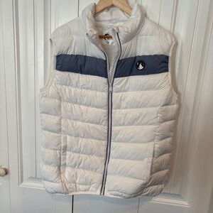 Zyia White Vondelpark Puffer‎ Vest Size XL